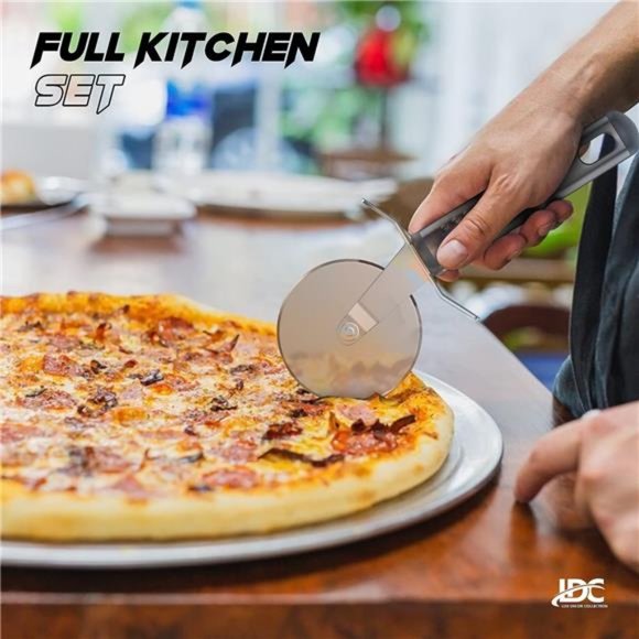 Utensils Set -23Pieces Nylon and Stainless Steel Grey Kitchen Utensils-Non-Stick - Picture 5 of 6